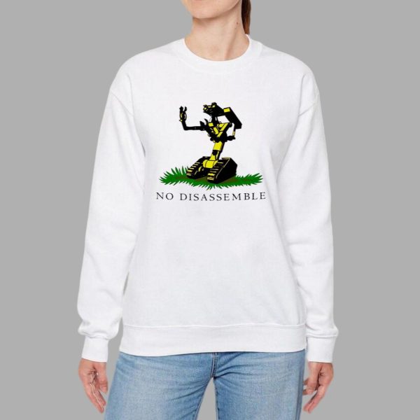 No Disassemble Robot Gadsden Flag Shirt