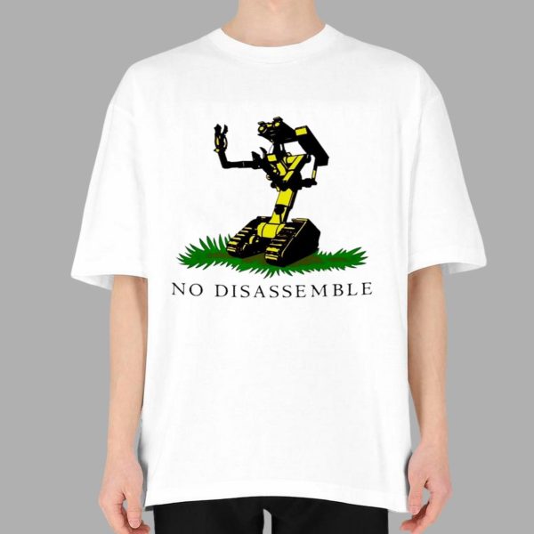 No Disassemble Robot Gadsden Flag Shirt