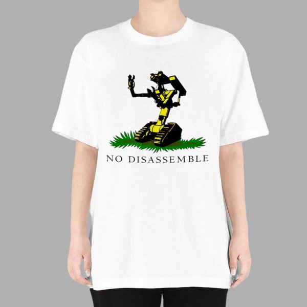 No Disassemble Robot Gadsden Flag Shirt