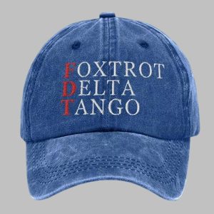 Unisex Foxtrot Delta Tango Print Hat