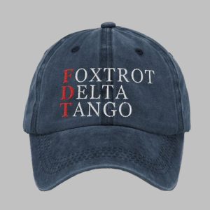 Unisex Foxtrot Delta Tango Print Hat