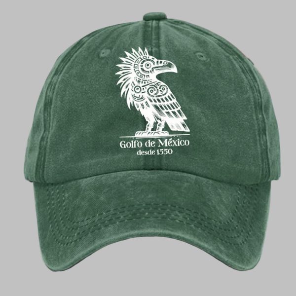 Unisex Gulf of Mexico Print Baseball Cap
