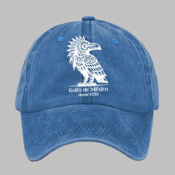 Unisex Gulf of Mexico Print Baseball Cap