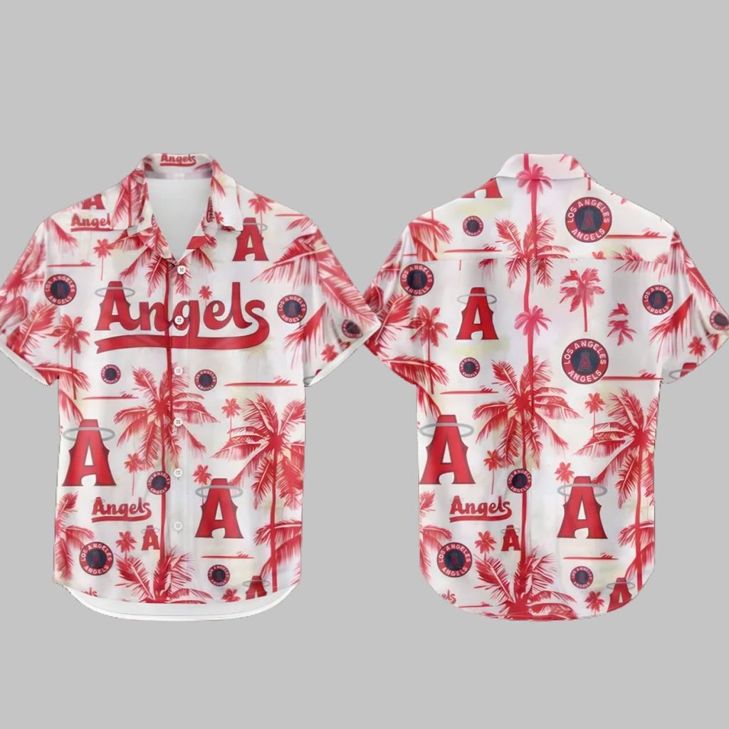 Angels 2025 City Connect Hawaiian Shirt Angels 2025 City Connect Hawaiian Shirt