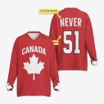 Anne Murray Canada Never 51 Hockey Jersey