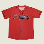 Braves Red Jersey Giveaway 2025