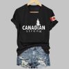 Unisex Canada True North Strong And Free Est 1867 Print Baseball Cap