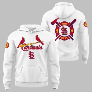 Cardinals x Firefighter Appreciation Night Hoodie 2025