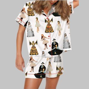 Christine The Phantom Of The Opera Satin Pajama Set