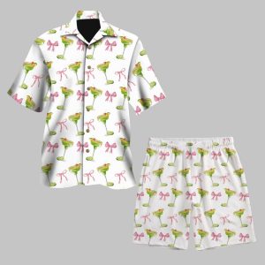 Cocktail Margarita Summer Party Hawaiian Shirt