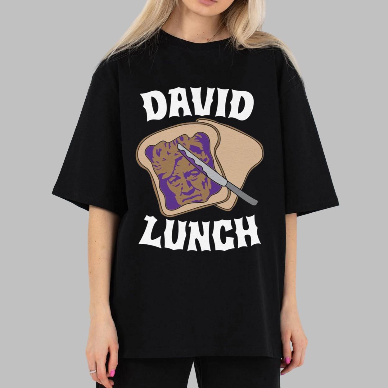 David Lynch David Lunch Shirt David Lynch David Lunch Shirt