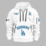 Dodgers EST 1883 Quarter Zip Hoodie