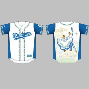 Dodgers El Salvador Heritage Jersey Giveaway 2025