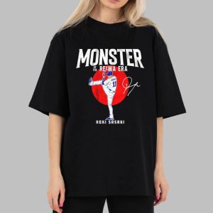 Dodgers Roki Sasaki Monster Of The Reiwa Era Shirt
