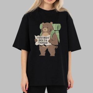 Foxtrot Delta Tango Resist Bear T Shirt