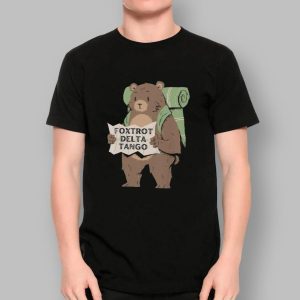 Foxtrot Delta Tango Resist Bear T Shirt