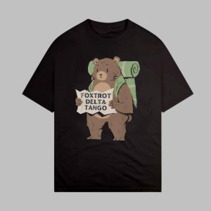 Foxtrot Delta Tango Resist Bear T Shirt