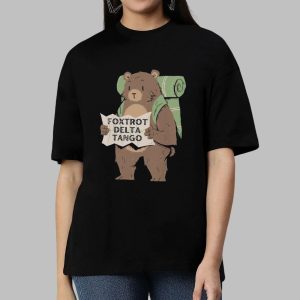 Foxtrot Delta Tango Resist Bear T Shirt