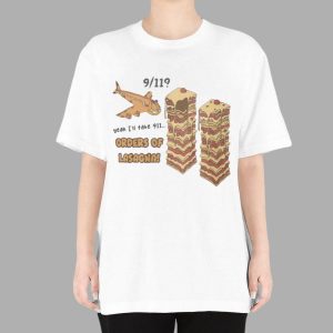 Garfield 9 11 Lasagna Shirt