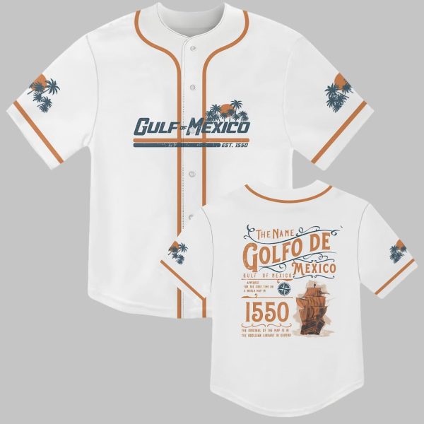 Golfo De México 1550 Retro Jersey