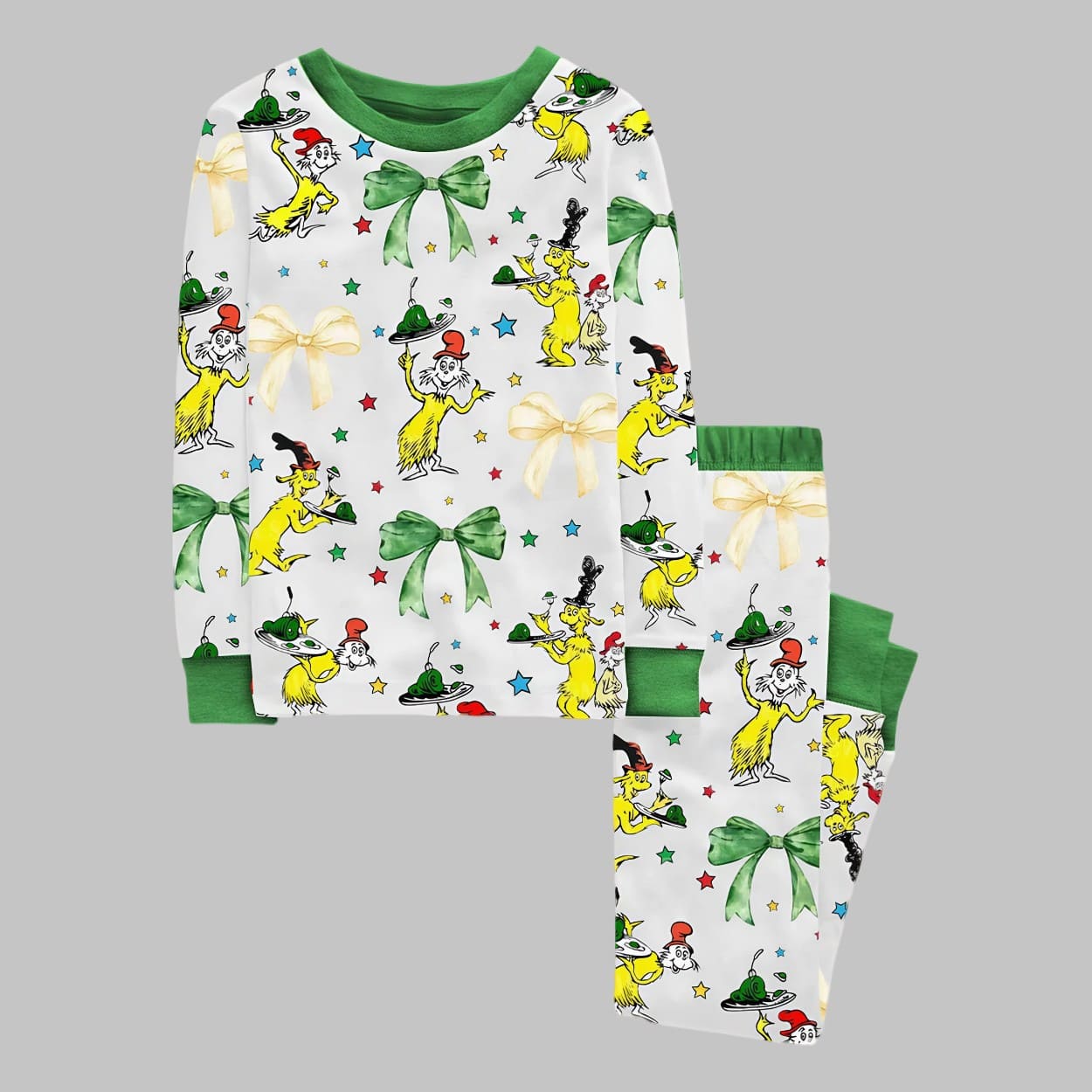 Green Egg And Ham Pajama Set Green Egg And Ham Pajama Set