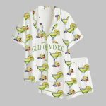 Gulf Of Mexico Satin Pajama Set