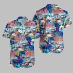 Gulf of America Trump Floral Hawaiian Shirt