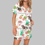 Kentucky Derby Horse Satin Pajama Set