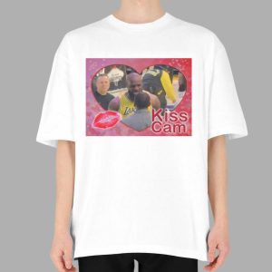 LeBron James Kiss Cam Shirt 2 LeBron James Kiss Cam Shirt