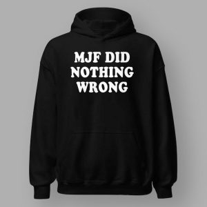 MJF Did Nothing Wrong Shirt 2 MJF Did Nothing Wrong Shirt