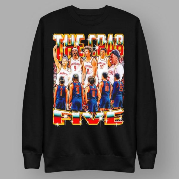 Maryland The Crab Five Shirt