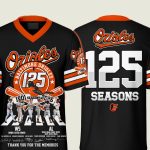 Orioles 125 Seasons Thank You For The Memories Jersey