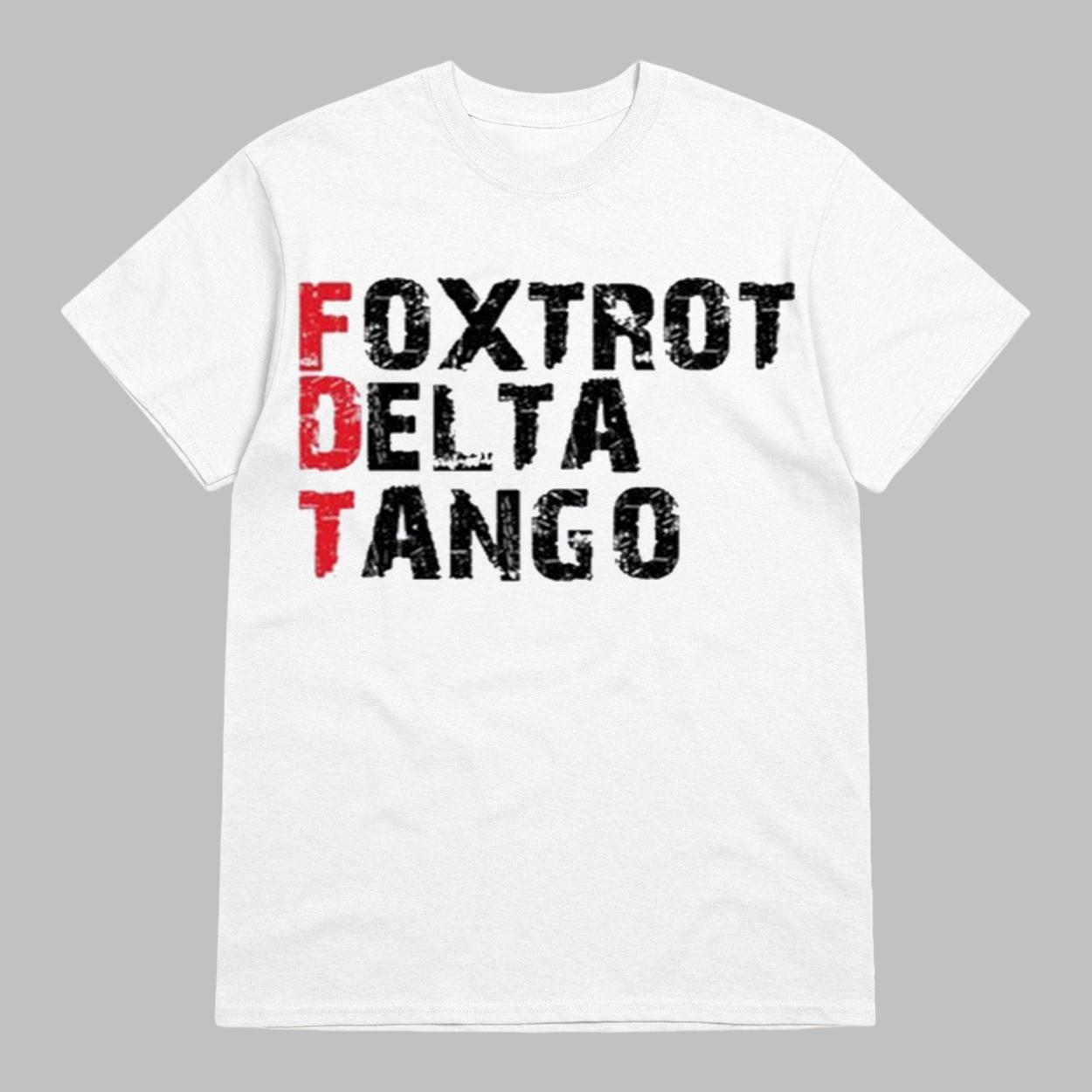 Peter Shankman Foxtrot Delta Tango Shirt Peter Shankman Foxtrot Delta Tango Shirt