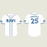 Rays Greek Heritage Day Jersey 2025 Giveaways