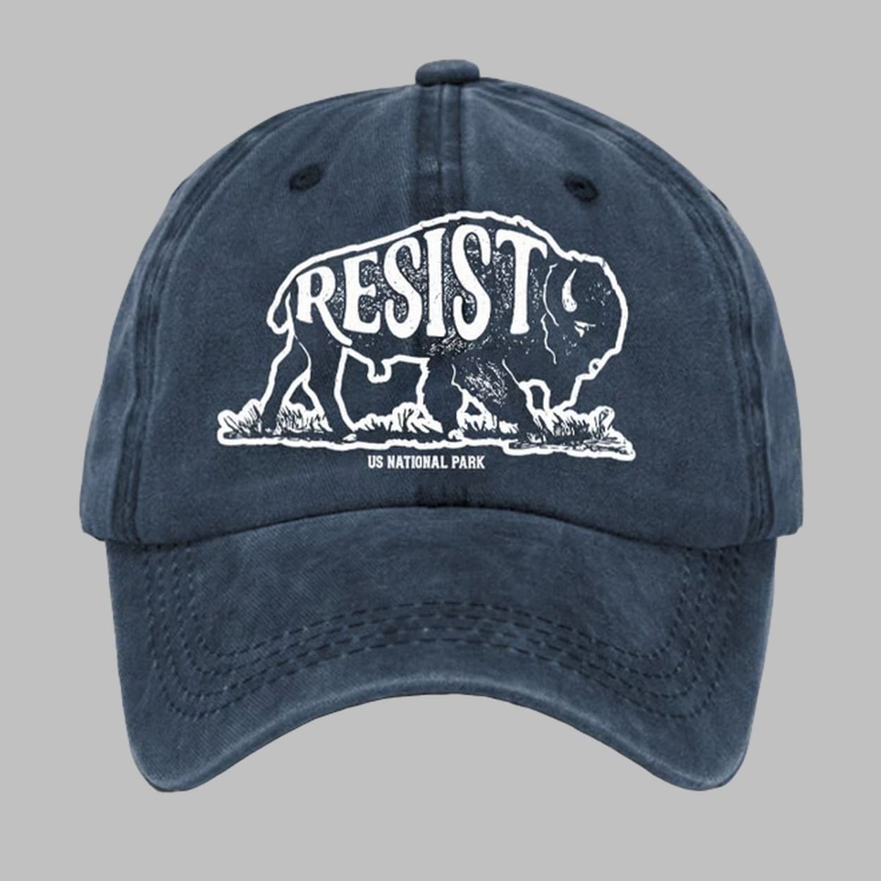 Resist Protect Our National Parks Print Baseball Cap Resist Protect Our National Parks Print Baseball Cap