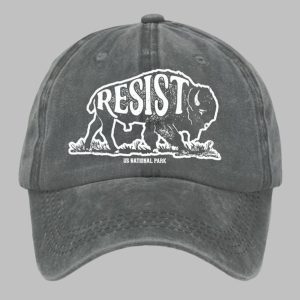 Resist Protect Our National Parks Print Baseball Cap