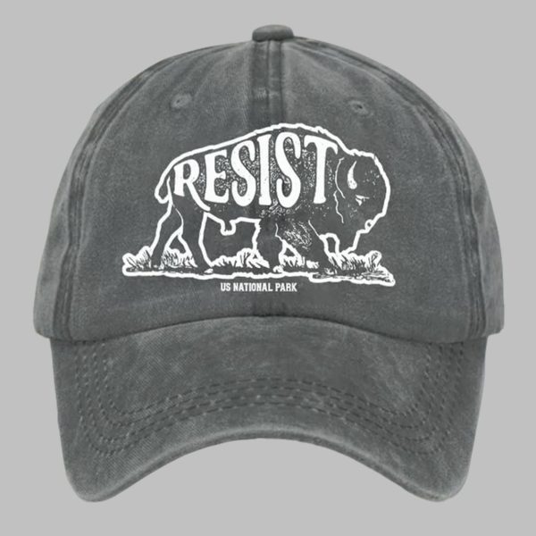 Resist Protect Our National Parks Print Baseball Cap