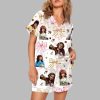 Retro 90’s Mom Vibes Kitty Forman Peggy Bundy Pajama Set