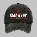 Retro Elbows Up Canada Gloves Off Printed Baseball Cap