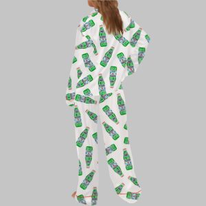 San Pellegrino Sparkling Water Satin Pajama Set 3