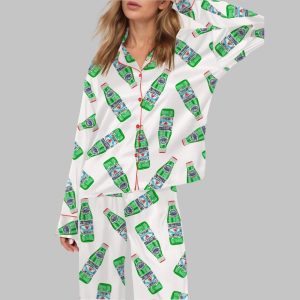 San Pellegrino Sparkling Water Satin Pajama Set 5