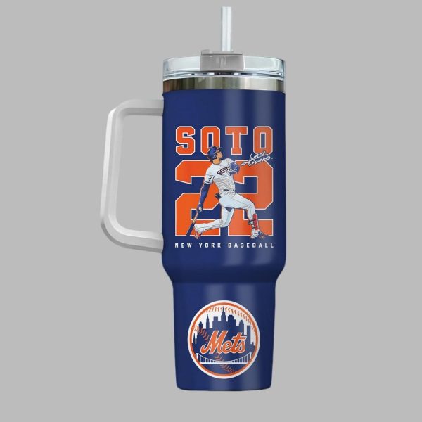 Soto 22 NY Mets Stanley Tumbler