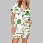 The Masters Golf Satin Pajama Set