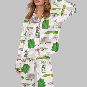 The Masters Golf Satin Pajama Set