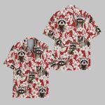 Tropical Raccoon Hawaiian Shirt