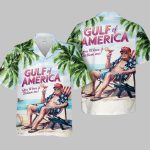 Trump Gulf Of America You'll Love It Believe Me Tropical Hawaiian Shirt
