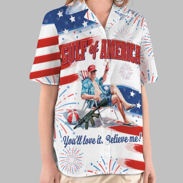 Trump Gulf of America You’ll Love It Believe Me Hawaiian Shirt