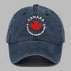 Canadian Strong Print V-Neck T-Shirt Canadian Strong Print V-Neck T-Shirt