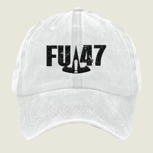 Unisex Retro FU47 Trump Printed Baseball Cap