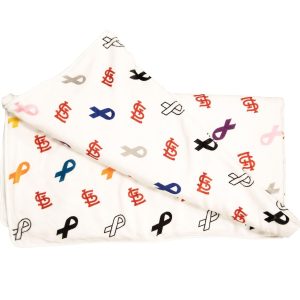 2025 Cardinals Cancer Awareness Blanket Giveaway